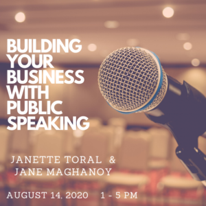 building your business with public speaking