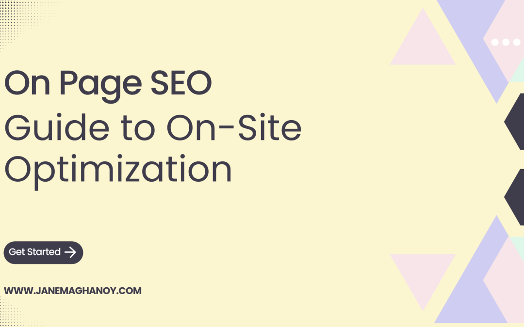 On-Page SEO: Guide to On-Site Optimization